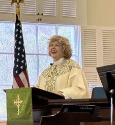 Bishop Ruth Woodliff-Stanley sermons during visitations