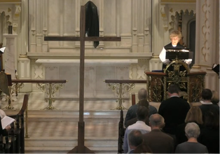 Bishop Ruth Woodliff-Stanley sermon at Grace Church Cathedral Good Friday 2024